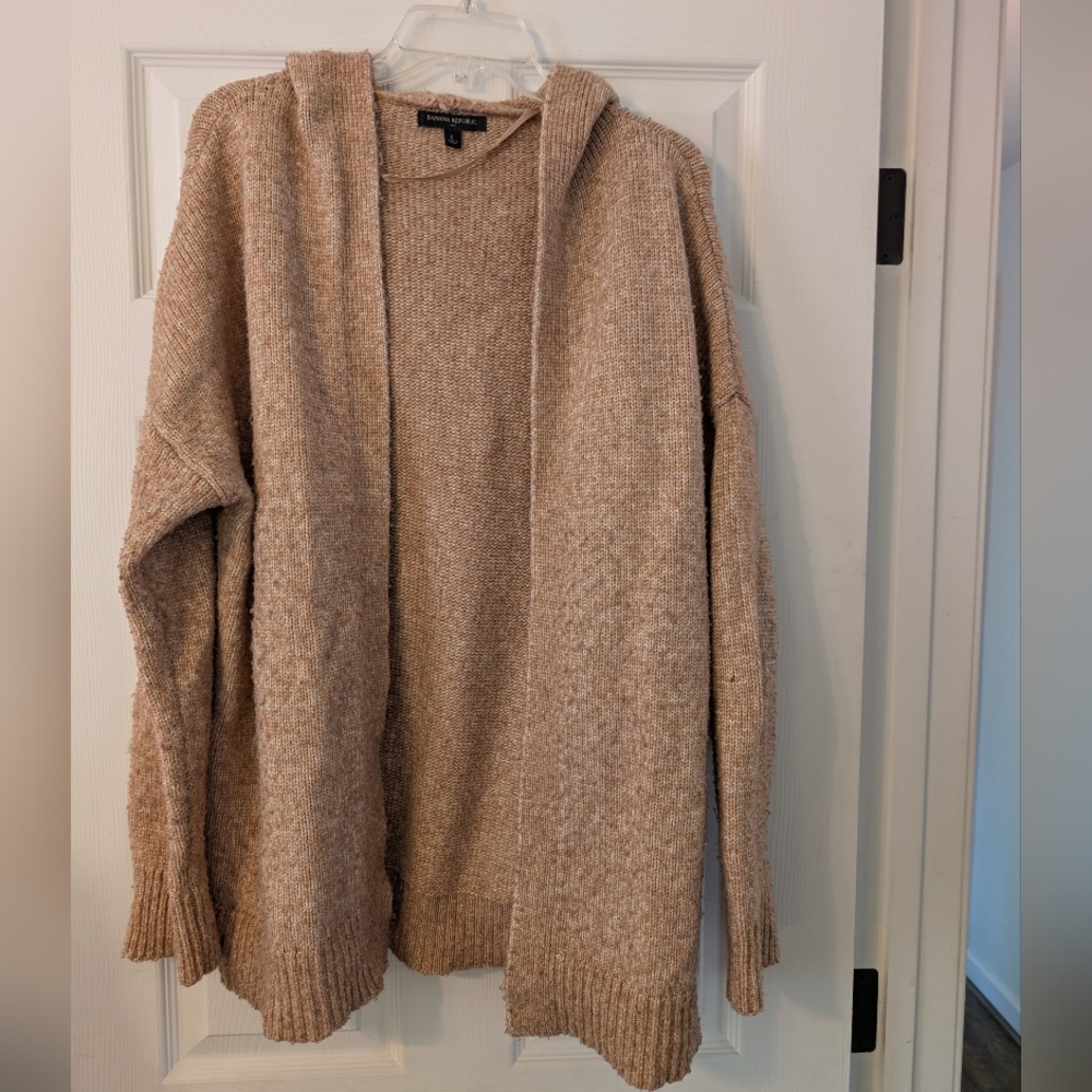 Banana Republic Open Front Hoodie Sweater